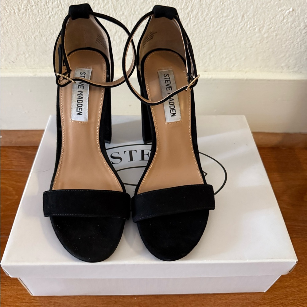 Steve Madden Black Women's Heels
